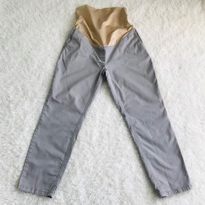 LOFT Petite Maternity Cropped Pants